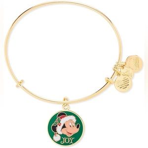 Disney Alex and ani Santa Mickey joy bracelet